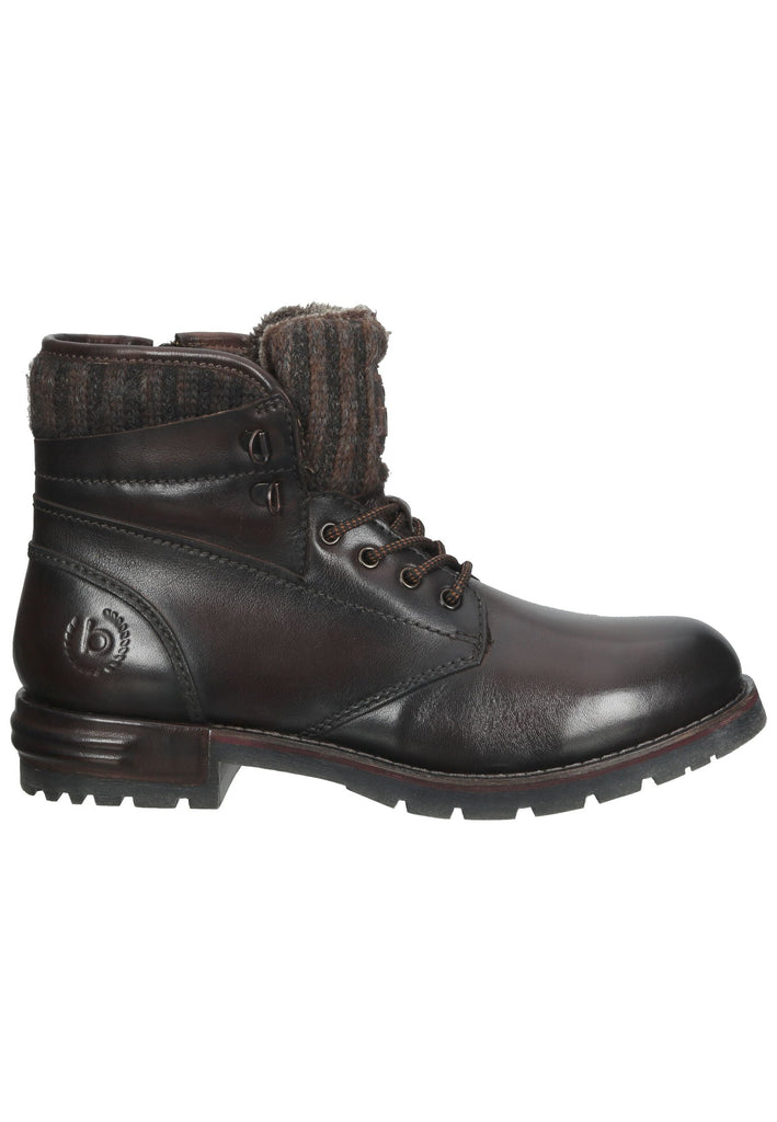 Bugatti Stiefelette Nappaleder Mittelbraun