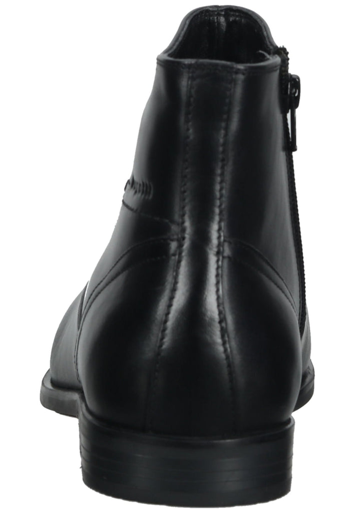 Bugatti Stiefelette Nappaleder Schwarz