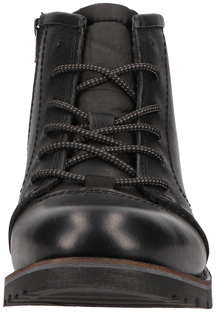 Bugatti Stiefelette Nappaleder Schwarz