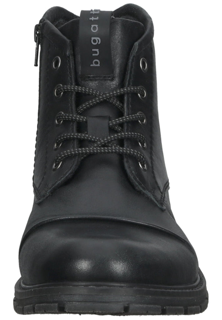 Bugatti Stiefelette Nappaleder Schwarz