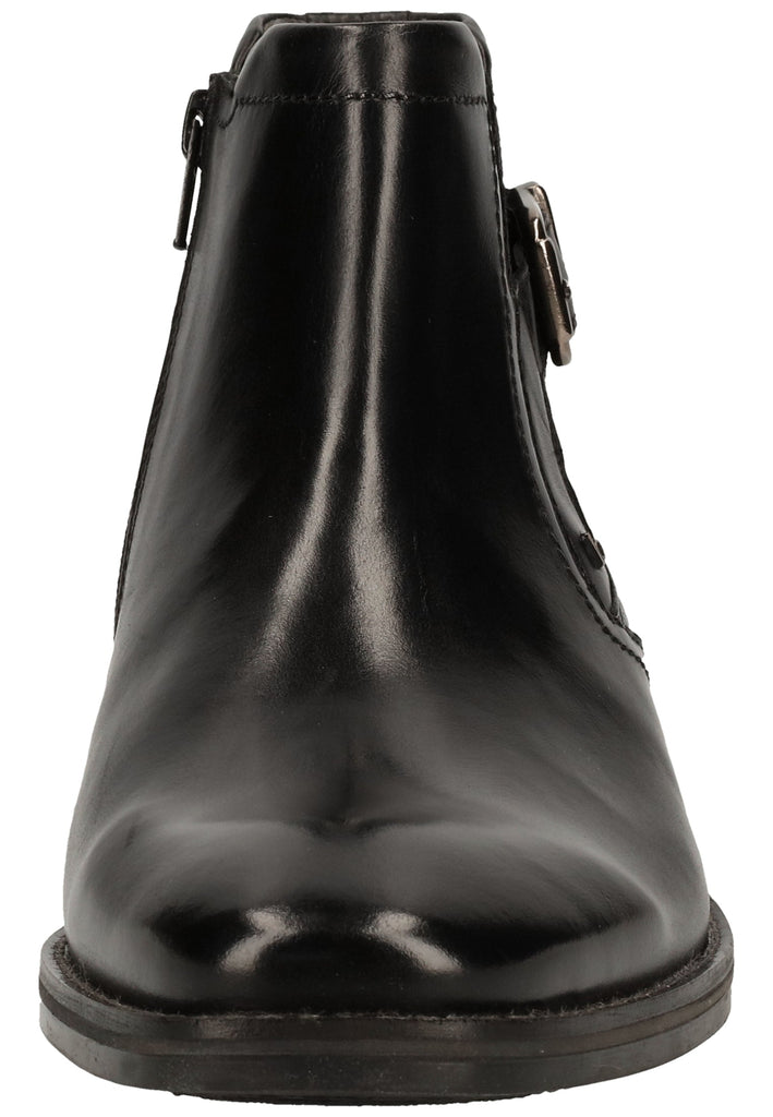 Bugatti Stiefelette Nappaleder Schwarz