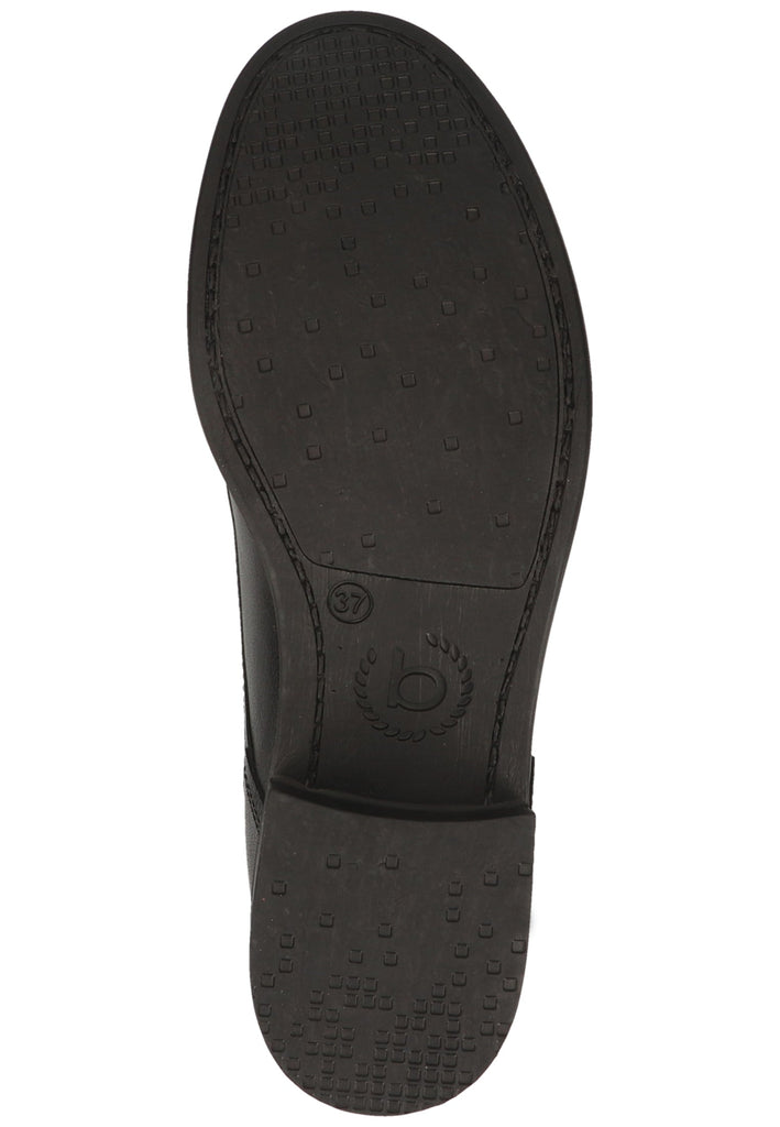 Bugatti Stiefelette Nappaleder Schwarz