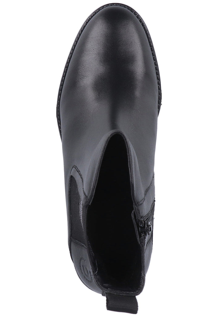 Bugatti Stiefelette Nappaleder Schwarz