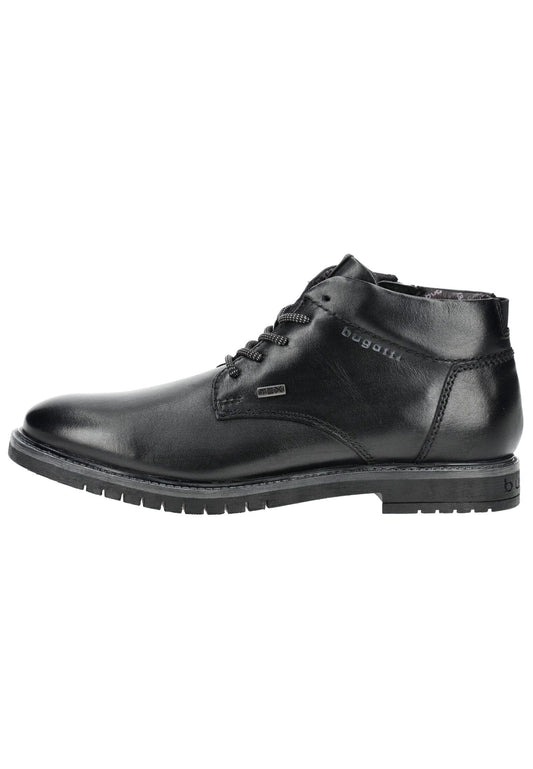 Bugatti Stiefelette Nappaleder Schwarz
