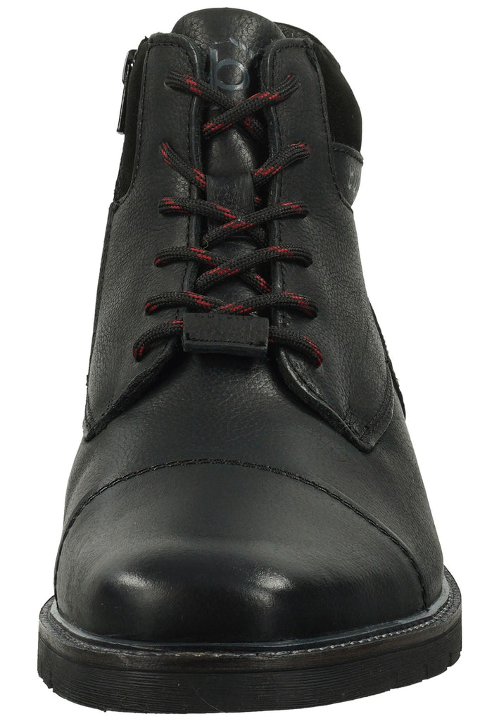 Bugatti Stiefelette Nappaleder Schwarz Warmfutter