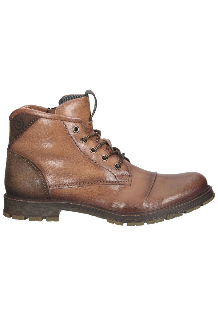 Bugatti Stiefelette Nappaleder Taupe