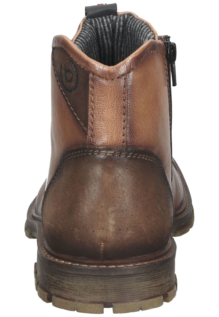 Bugatti Stiefelette Nappaleder Taupe