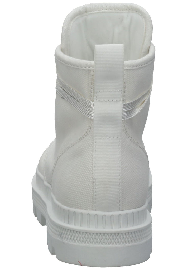 Bugatti Stiefelette Textil Weiß