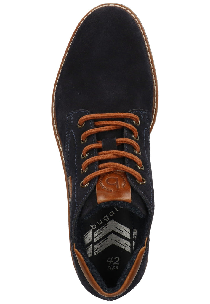 Bugatti Stiefelette Veloursleder Dark Blue