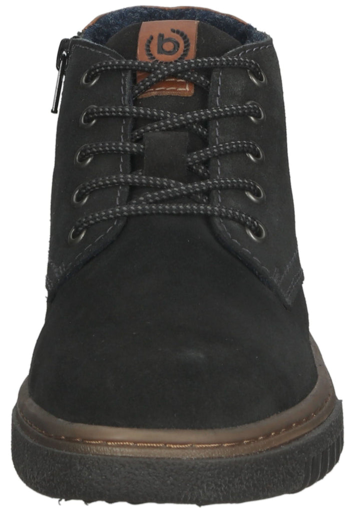 Bugatti Stiefelette Veloursleder Grau