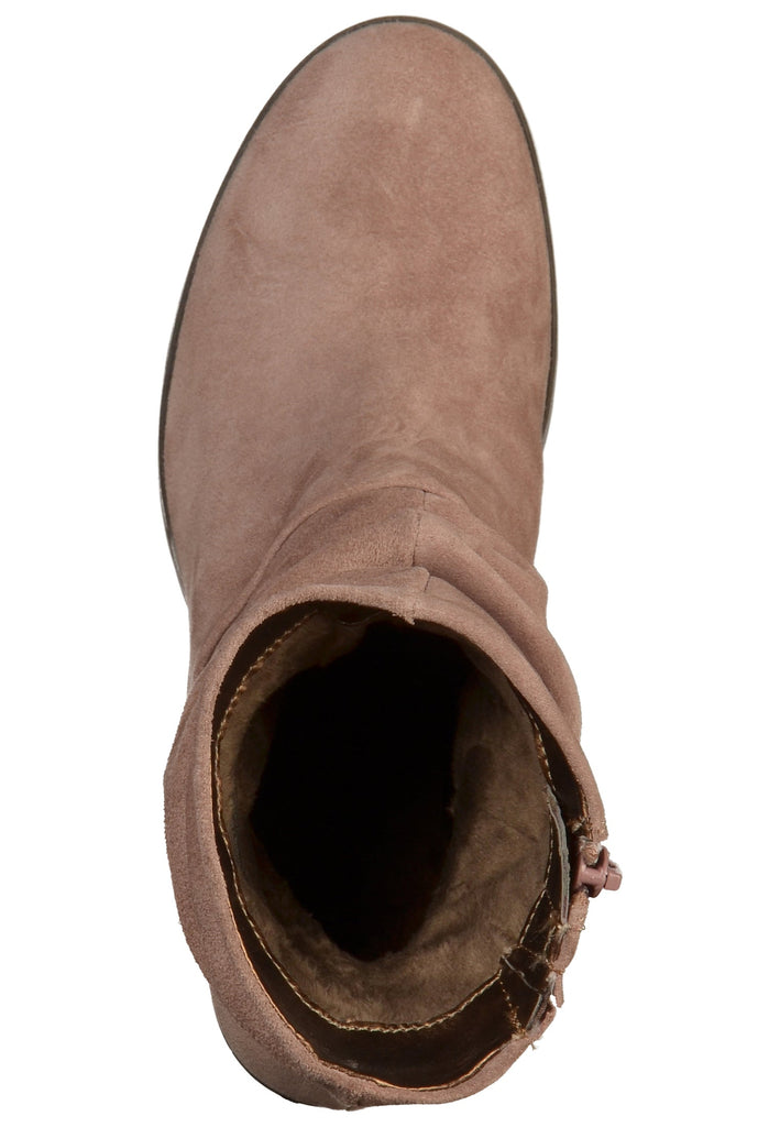 Bugatti Stiefelette Veloursleder Rosa