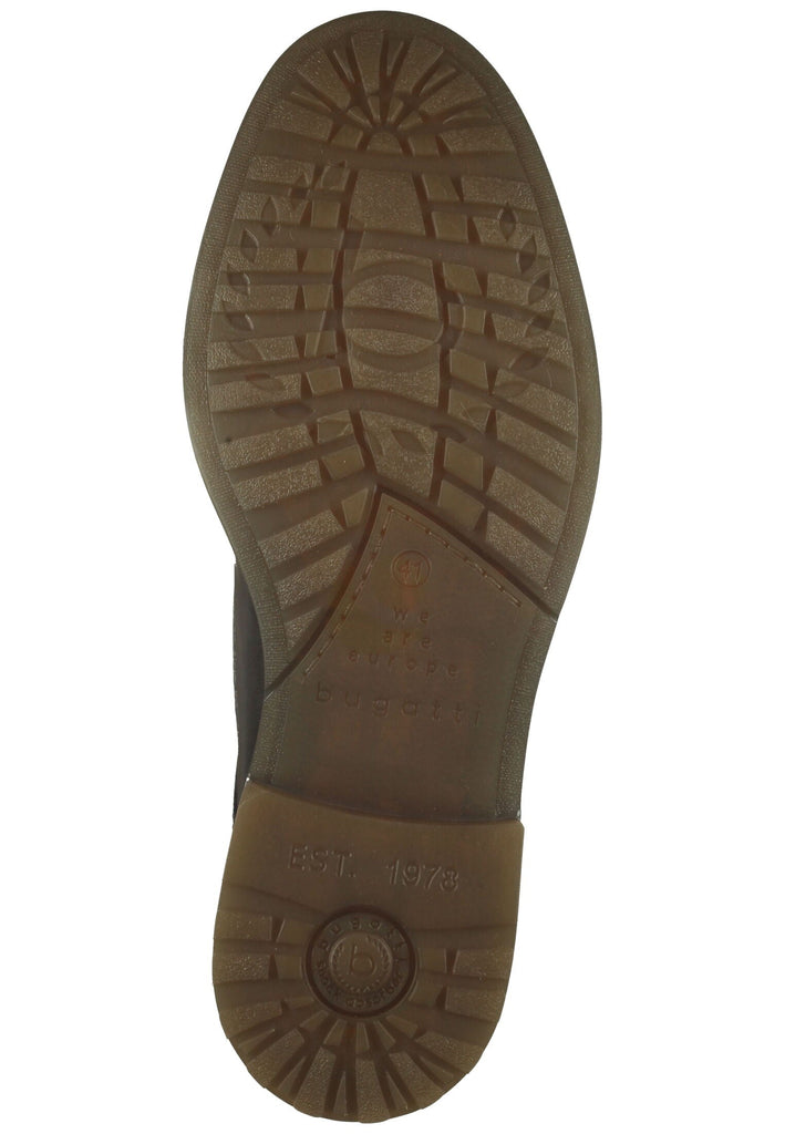 Bugatti Stiefelette Veloursleder Schwarz