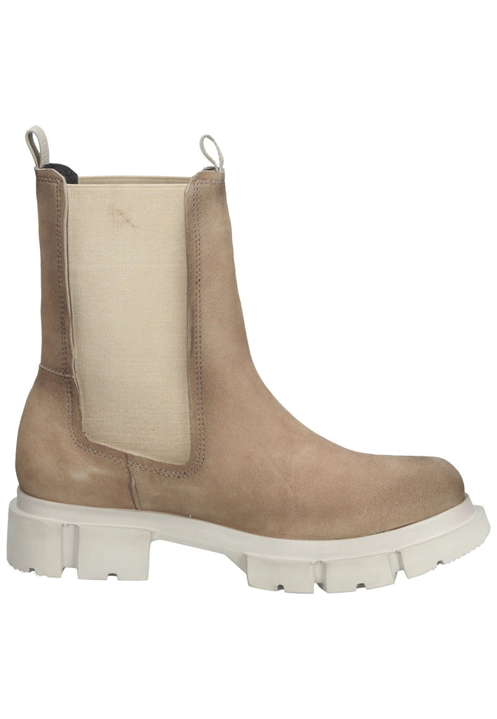 Bugatti Stiefelette Veloursleder/Textil Hellgrau