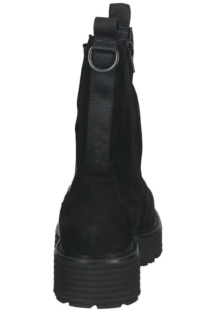 Bugatti Stiefelette Veloursleder/Textil Schwarz