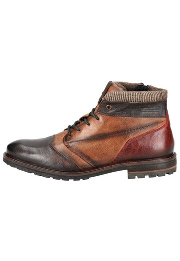 Stiefeletten Bugatti Stiefelette Leder Braun