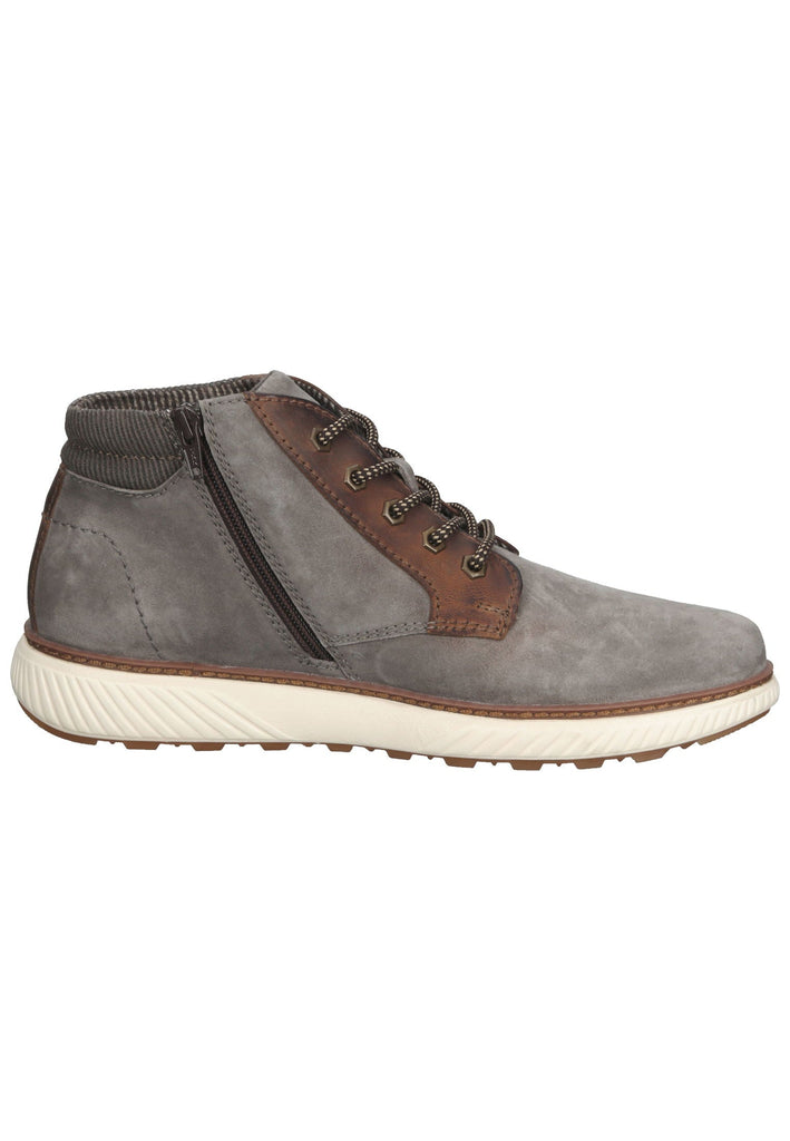 Stiefeletten Bugatti Stiefelette Leder Grau