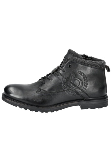 Stiefeletten Bugatti Stiefelette Leder Schwarz