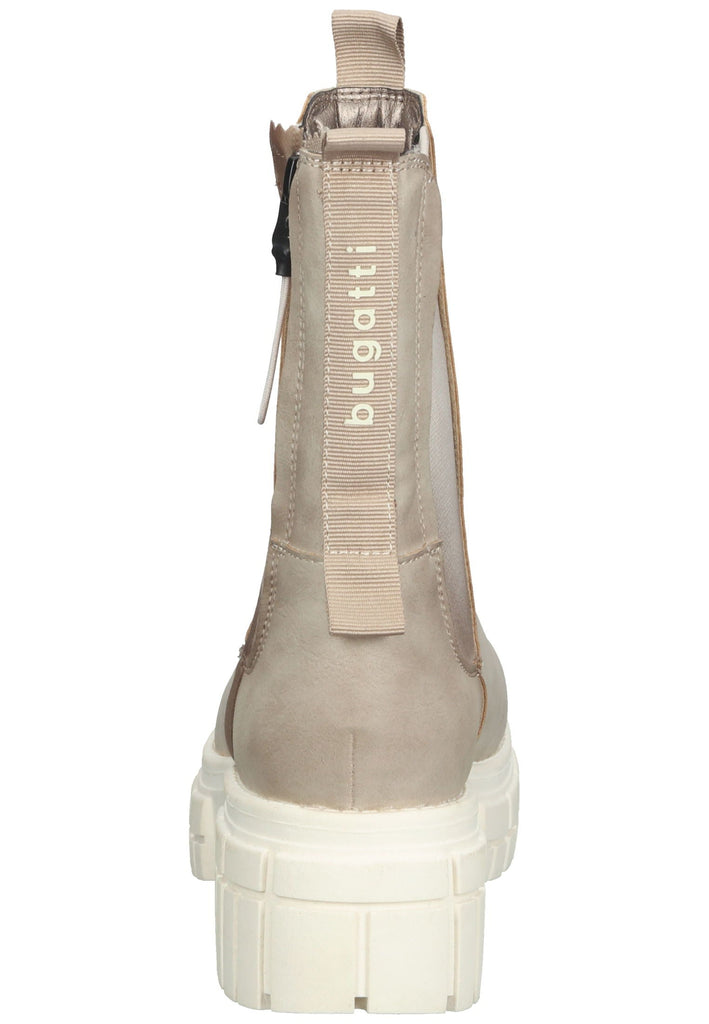 Stiefeletten Bugatti Stiefelette Lederimitat Beige