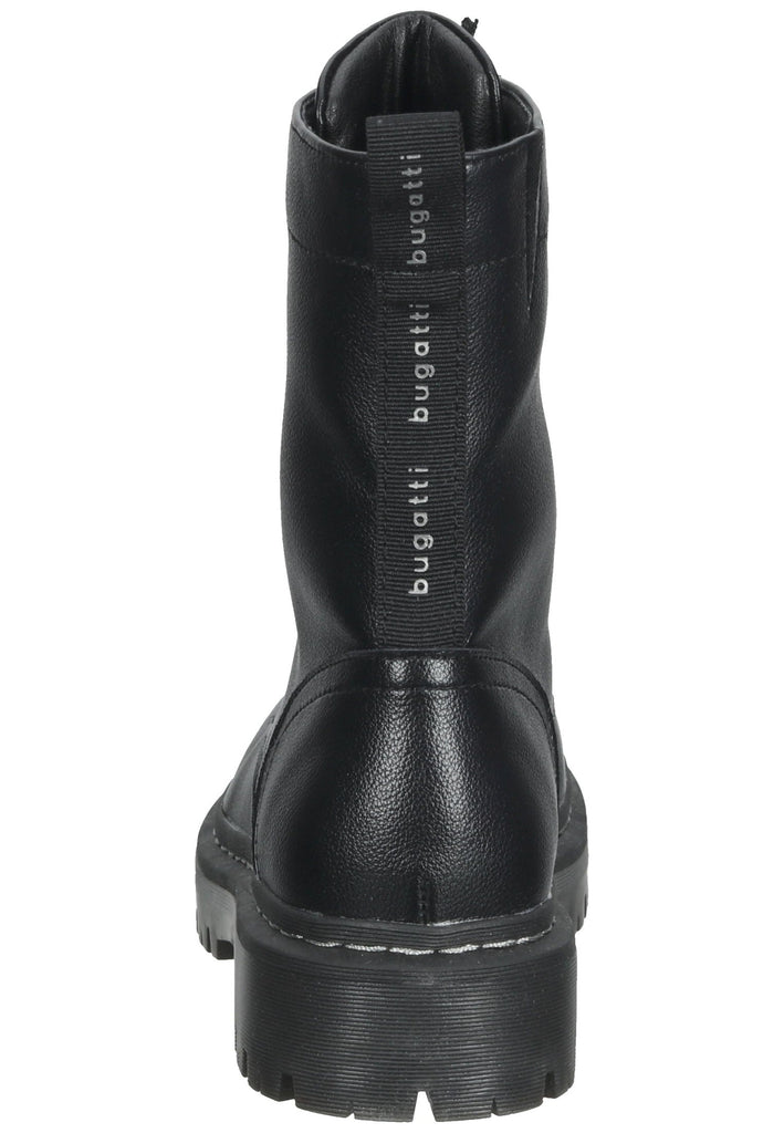 Stiefeletten Bugatti Stiefelette Lederimitat Schwarz
