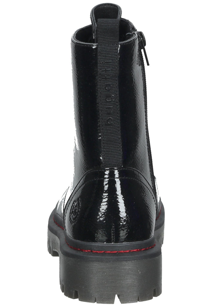 Stiefeletten Bugatti Stiefelette Lederimitat Schwarz