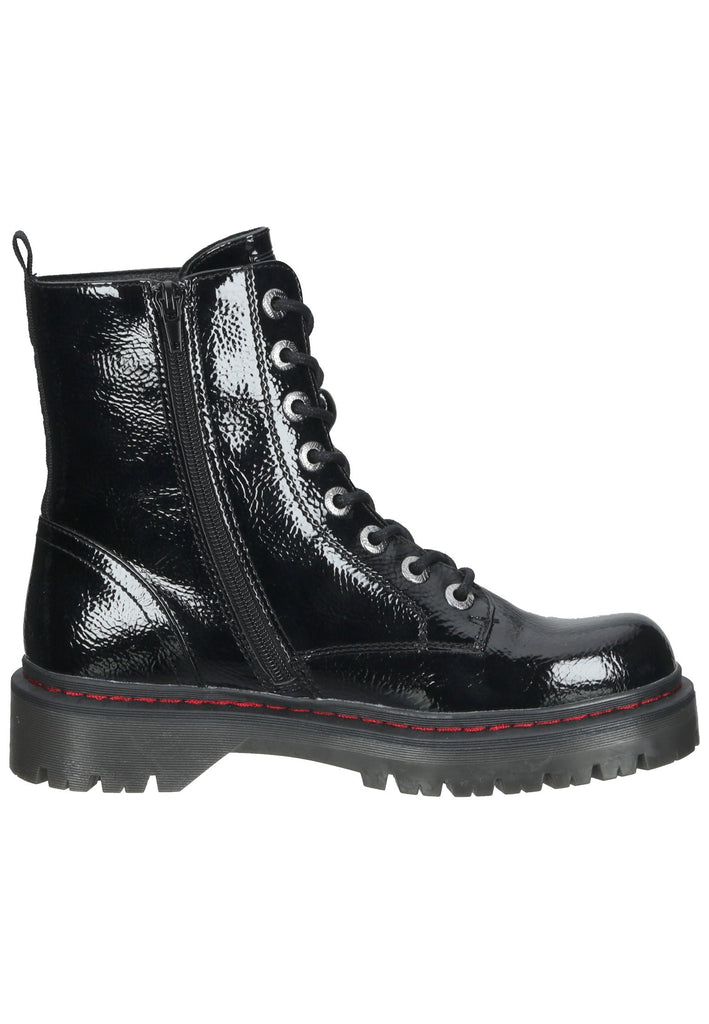 Stiefeletten Bugatti Stiefelette Lederimitat Schwarz