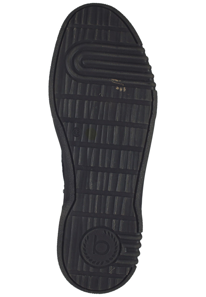 Stiefeletten Bugatti Stiefelette Veloursleder Grau