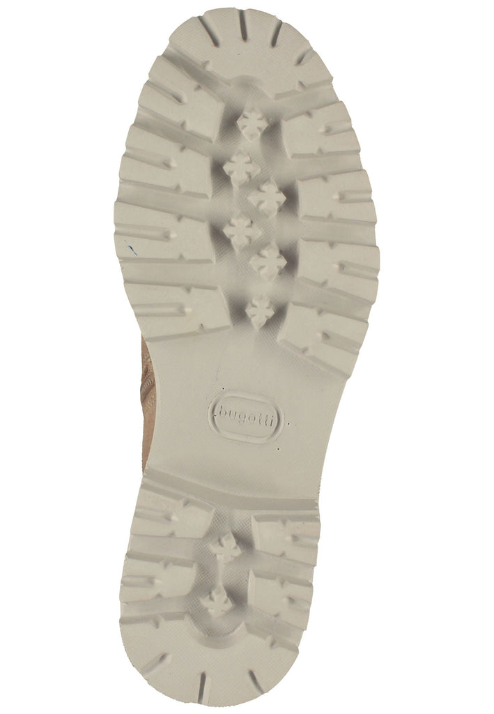 Stiefeletten Bugatti Stiefelette Veloursleder/Textil Hellgrau