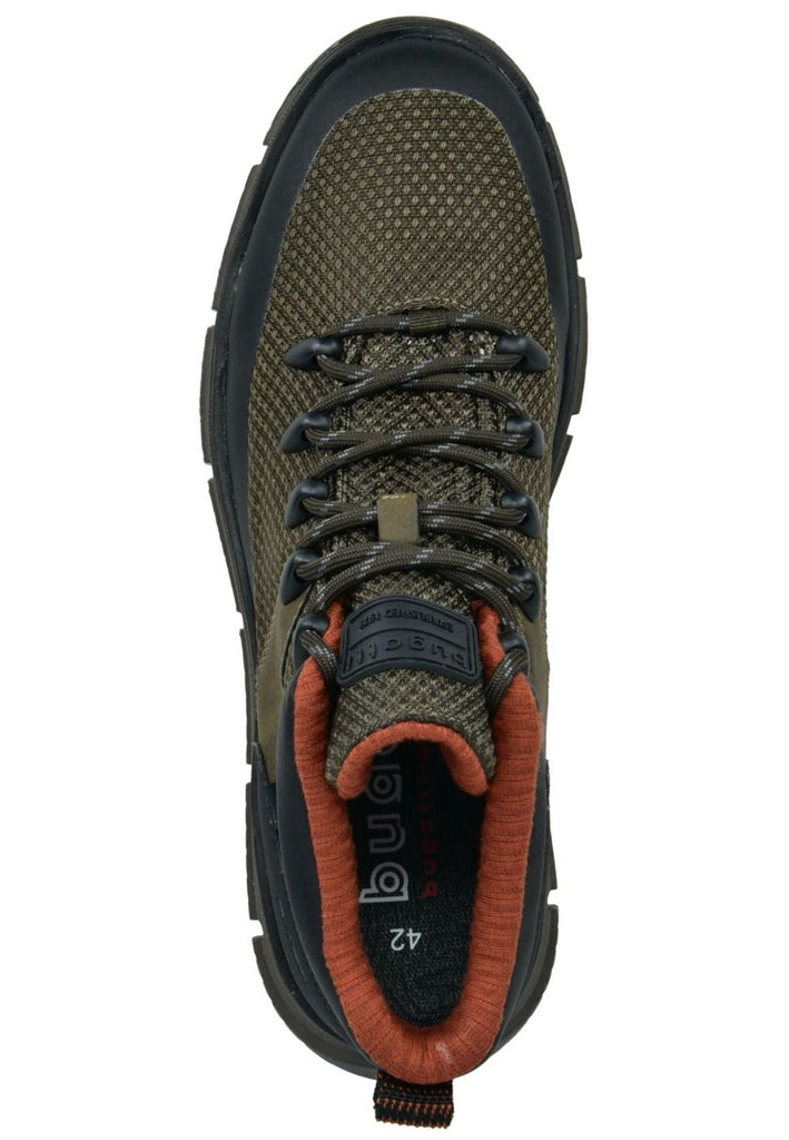 Bugatti Wanderschuhe Textil Grün