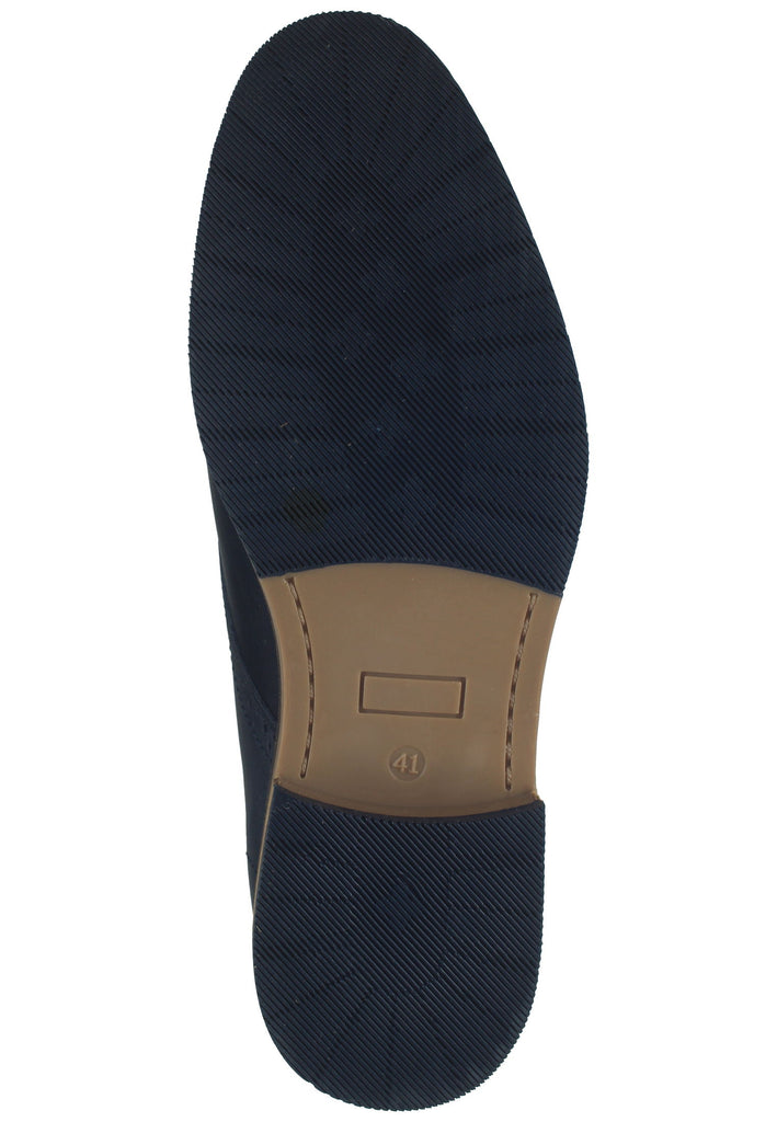 Bullboxer Businessschuhe Glattleder Blau