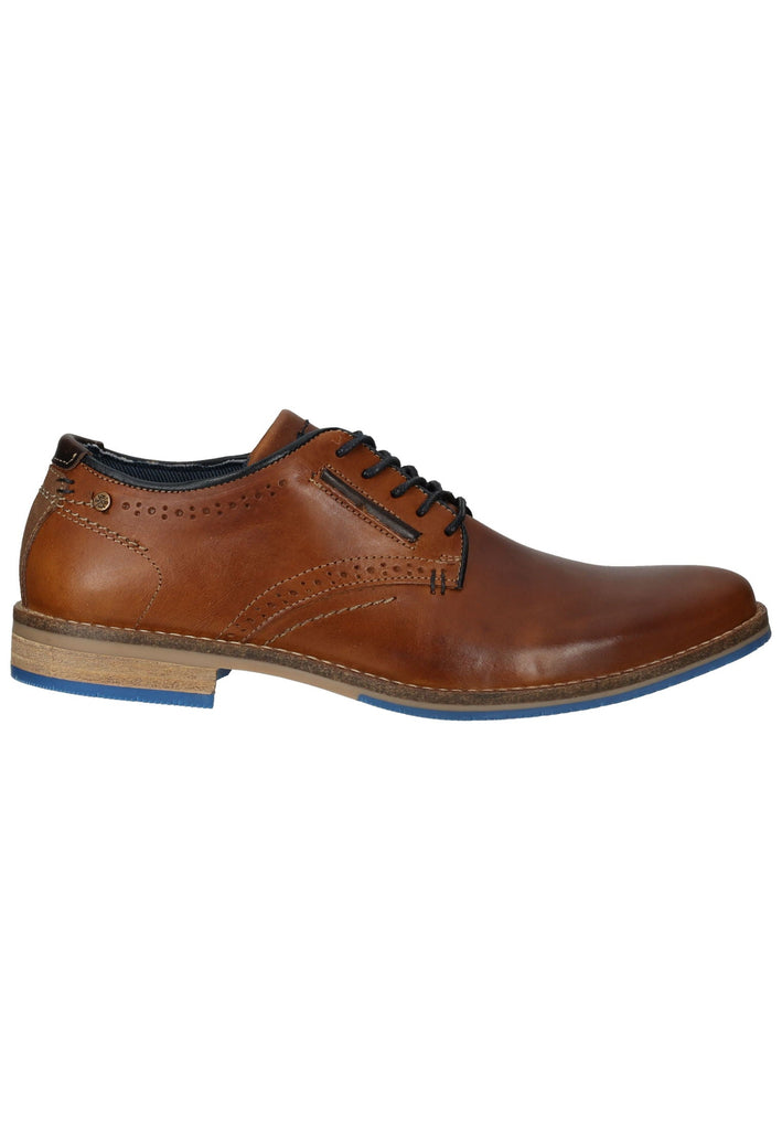 Bullboxer Businessschuhe Glattleder Cognac