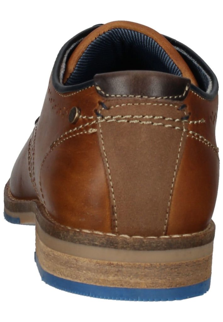 Bullboxer Businessschuhe Glattleder Cognac
