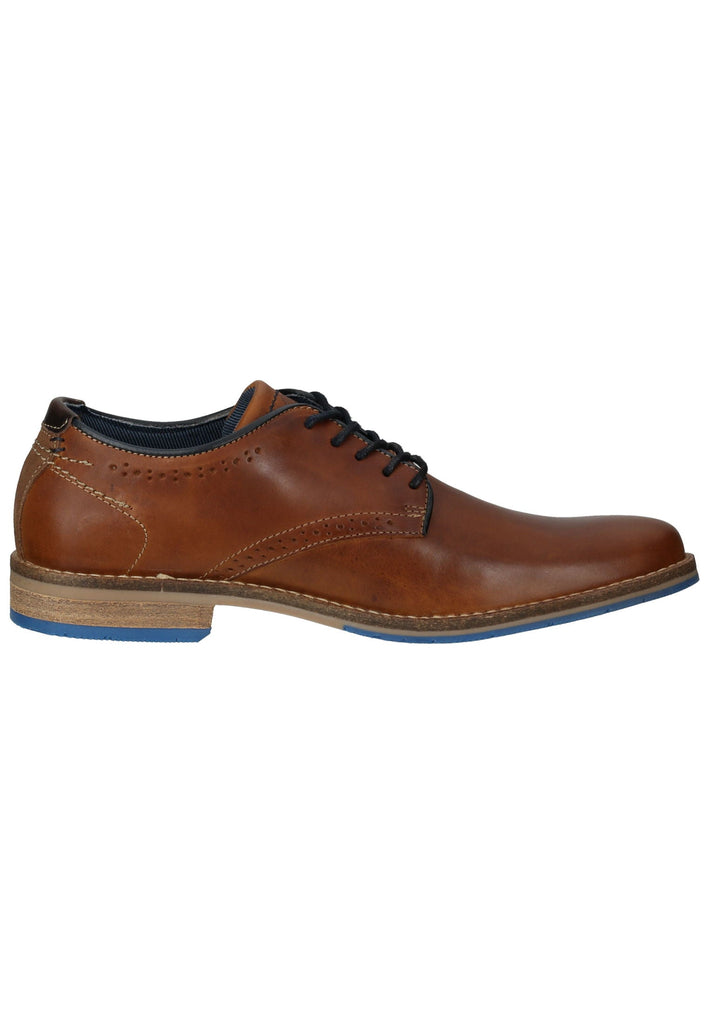 Bullboxer Businessschuhe Glattleder Cognac