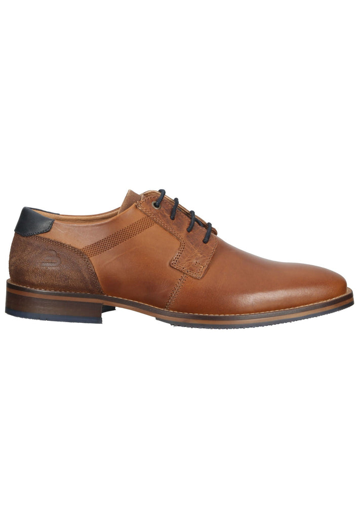 Bullboxer Businessschuhe Glattleder Cognac