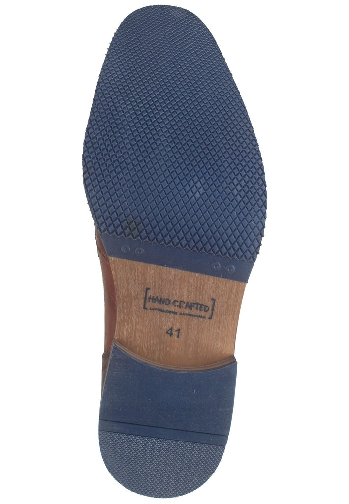 Bullboxer Businessschuhe Glattleder Cognac