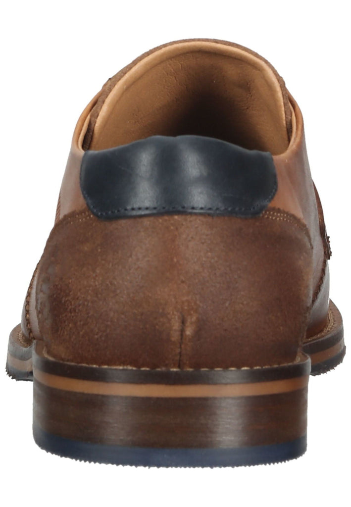 Bullboxer Businessschuhe Glattleder Cognac