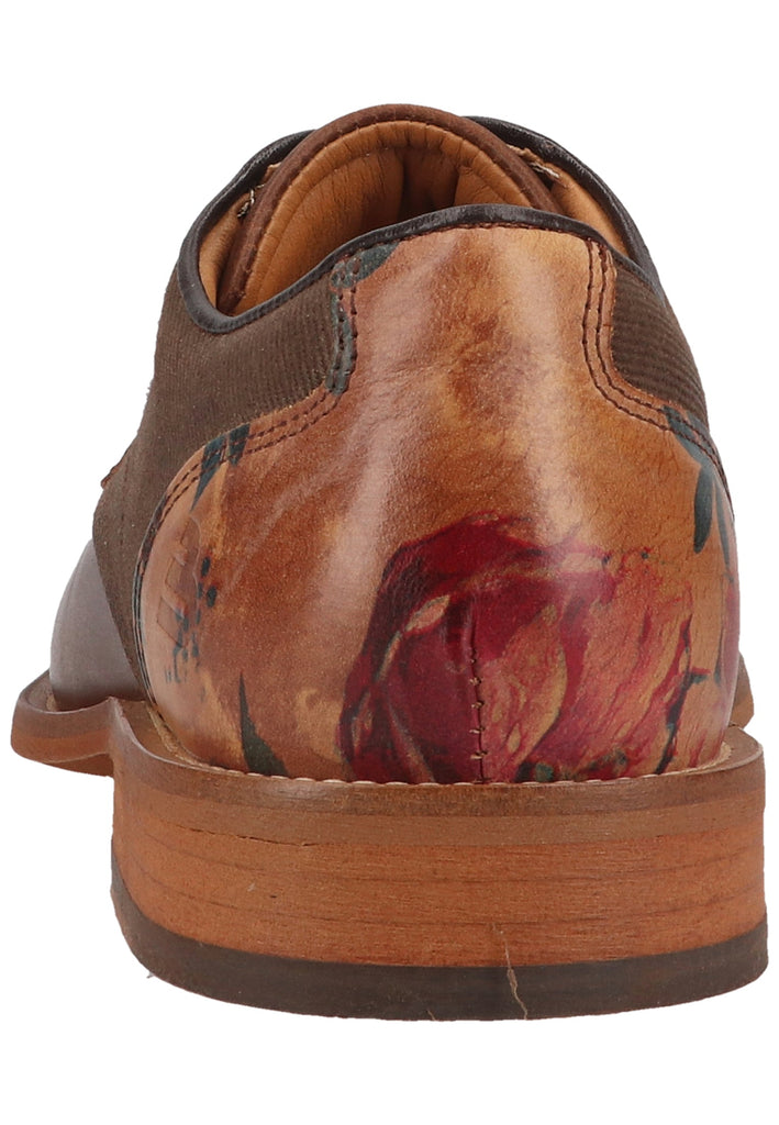 Bullboxer Businessschuhe Leder/Textil Braun