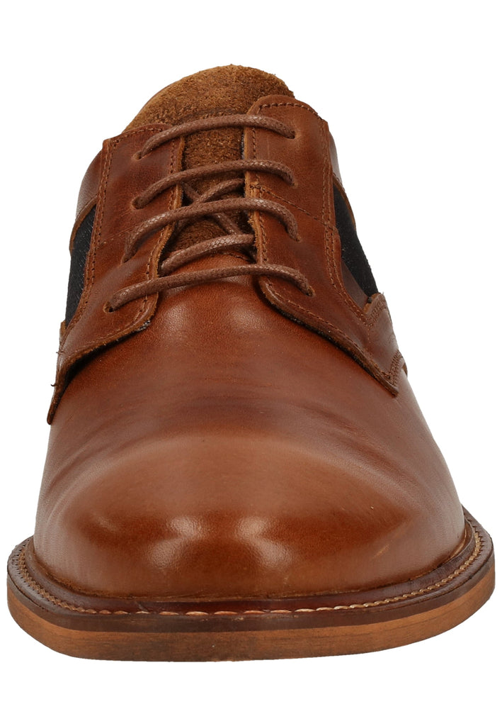 Bullboxer Businessschuhe Leder/Textil Cognac