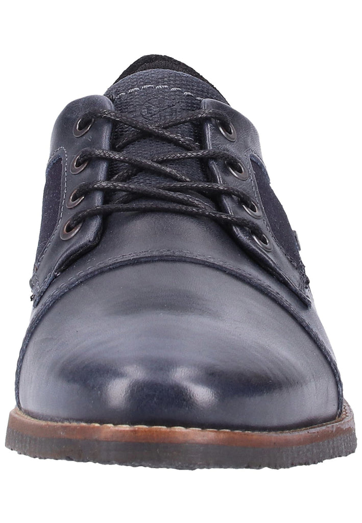 Bullboxer Businessschuhe Leder/Textil Dunkelblau