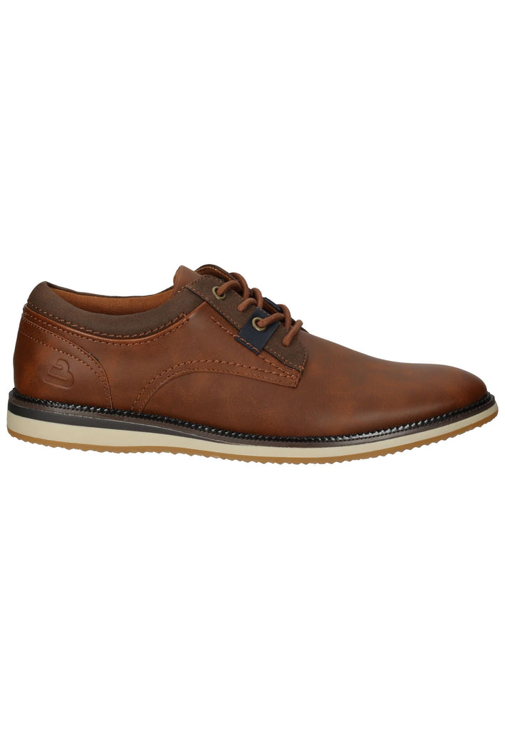 Bullboxer Businessschuhe Lederimitat Cognac