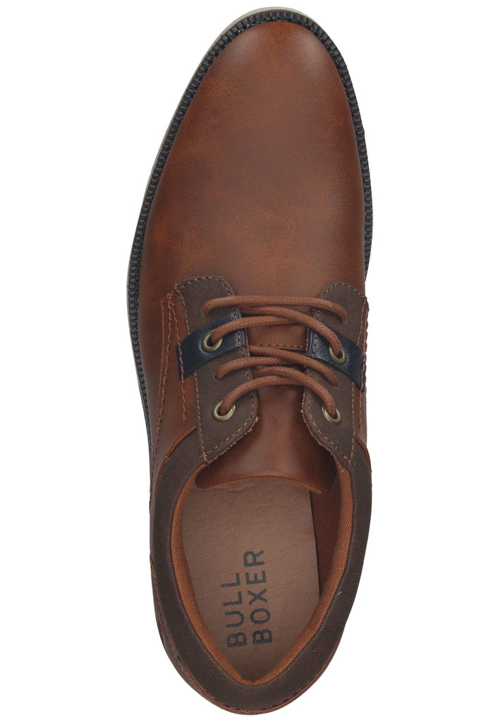 Bullboxer Businessschuhe Lederimitat Cognac