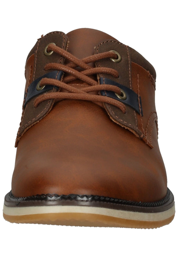 Bullboxer Businessschuhe Lederimitat Cognac