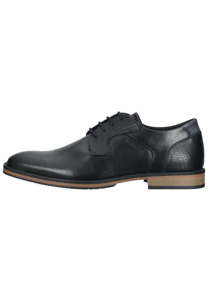 Halbschuhe Bullboxer Businessschuhe Leder Schwarz