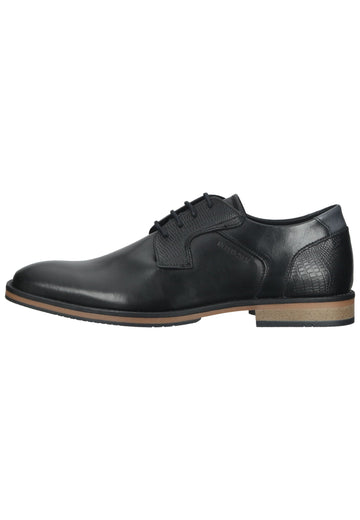 Halbschuhe Bullboxer Businessschuhe Leder Schwarz