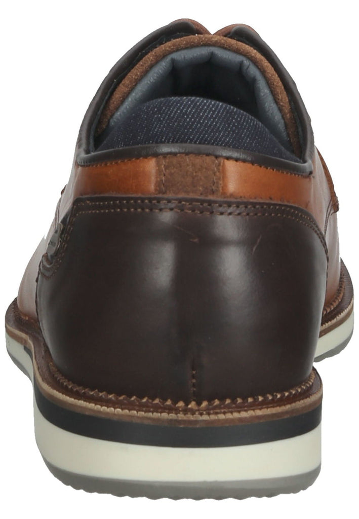 Halbschuhe Bullboxer Halbschuhe Leder/Textil Cognac