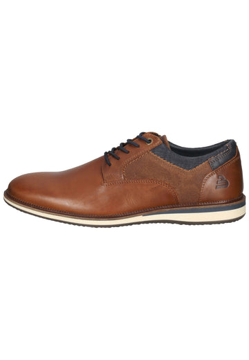 Halbschuhe Bullboxer Halbschuhe Leder/Textil Cognac