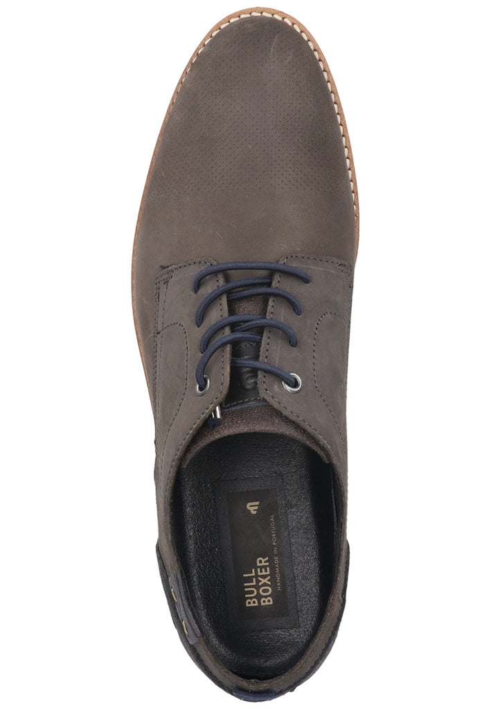 Bullboxer Halbschuhe Leder Grau