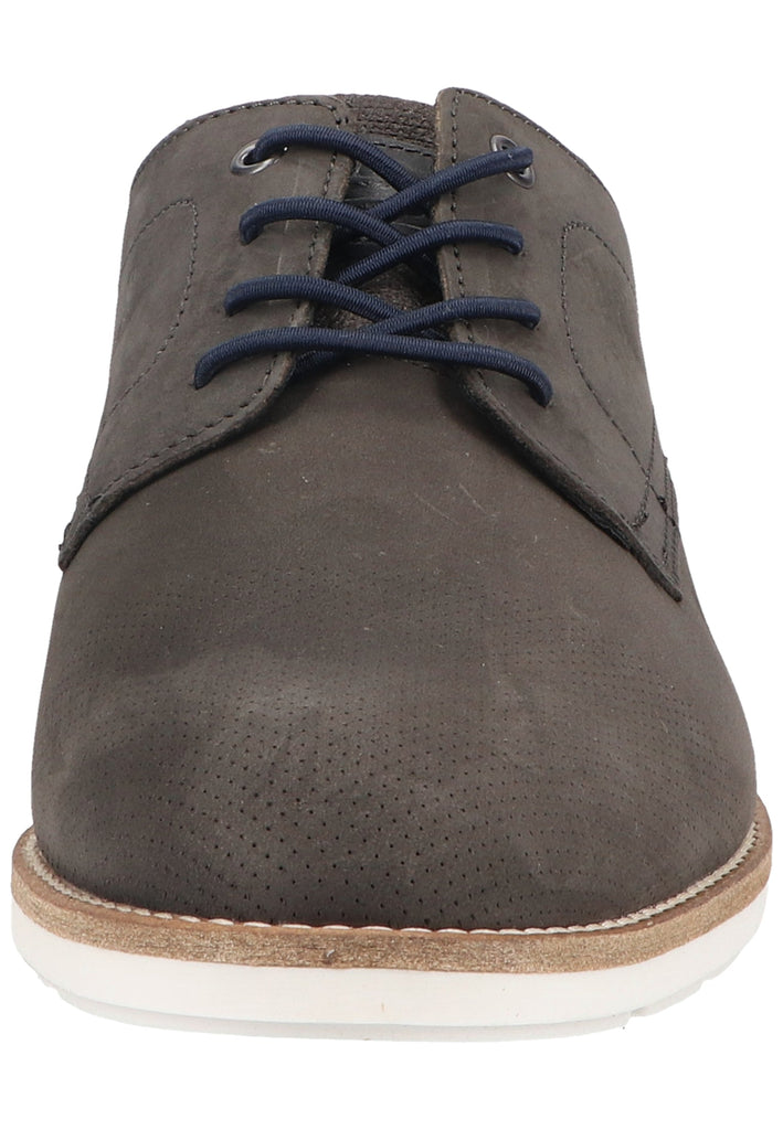 Bullboxer Halbschuhe Leder Grau