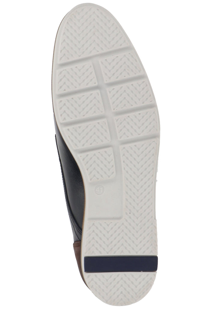 Bullboxer Halbschuhe Leder Mittelblau