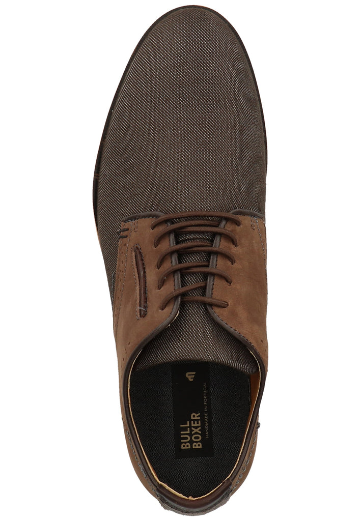 Bullboxer Halbschuhe Leder/Textil Brown
