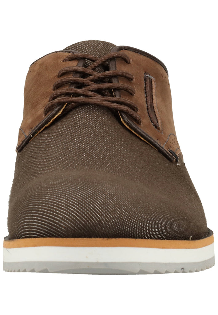 Bullboxer Halbschuhe Leder/Textil Brown